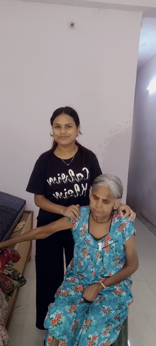support for a elderly woman